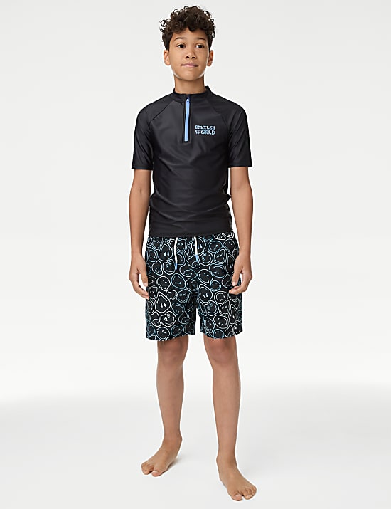 SmileyWorld® Swim Shorts (6-16 Yrs)