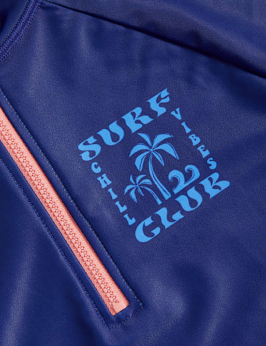 Graphic Long Sleeve Rash Vest (2-16 Yrs)