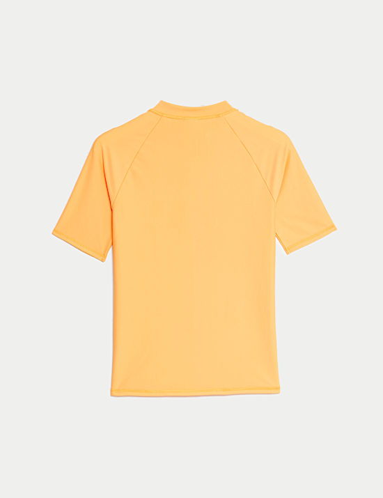 Quarter Zip Rash Vest (2-16 Yrs)