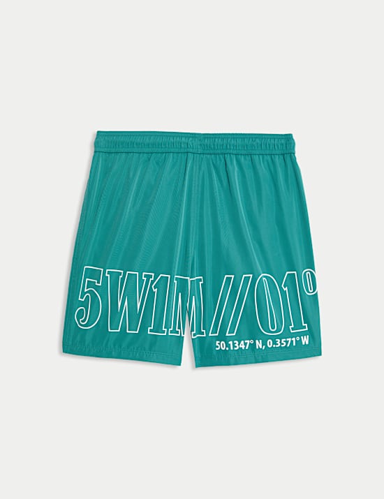 Graphic Swim Shorts (6-16 Yrs)