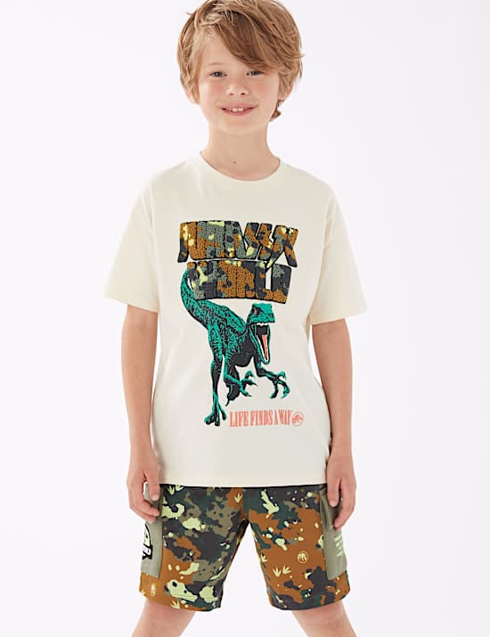Jurassic World&trade; Pure Cotton T-Shirt (6-16 Yrs)
