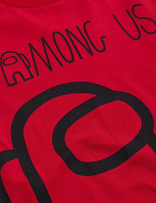 Pure Cotton Among Us™ Mock Sleeve Top (6-16 Yrs)