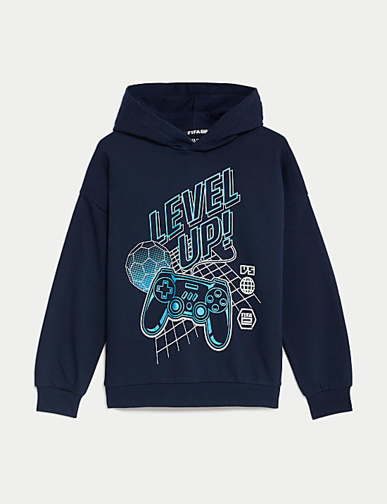 Cotton Rich FIFA™ Hoodie (6-16 Yrs)