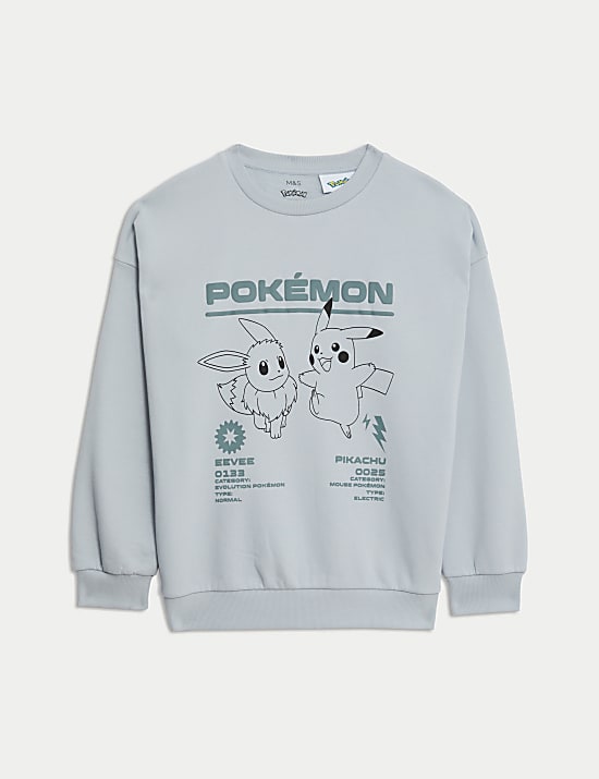Cotton Rich Pokémon™ Sweatshirt (6-16 Yrs)