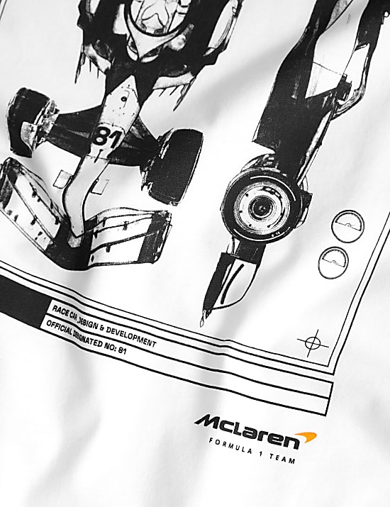 Pure Cotton McLaren™ Oversized T-Shirt (6-16 Yrs)