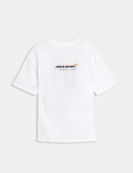 Pure Cotton McLaren™ Oversized T-Shirt (6-16 Yrs)