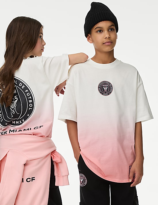 Inter Miami™ Pure Cotton T-Shirt (6-16 Yrs)