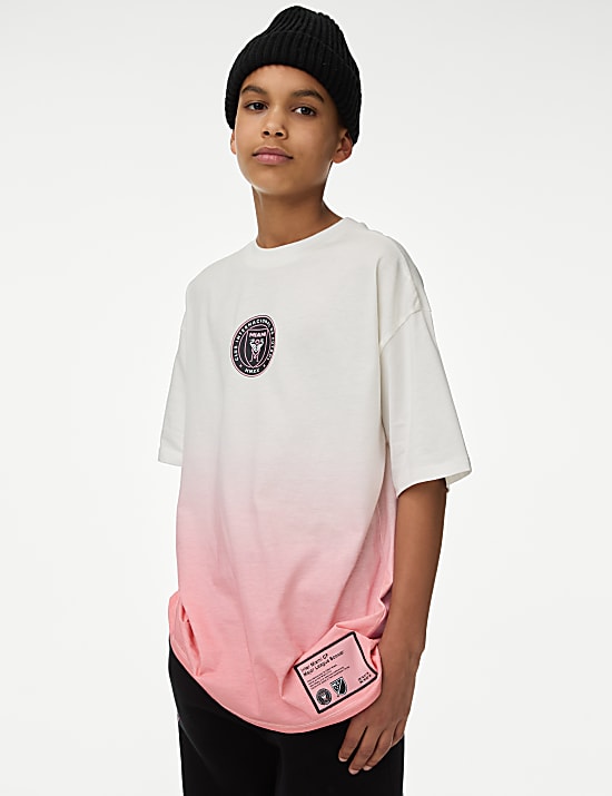 Inter Miami™ Pure Cotton T-Shirt (6-16 Yrs)