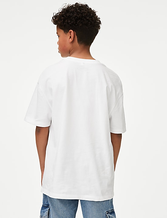 T-shirt 100&nbsp;% coton &agrave; motif NBA LA Lakers (du 6 au 16&nbsp;ans)