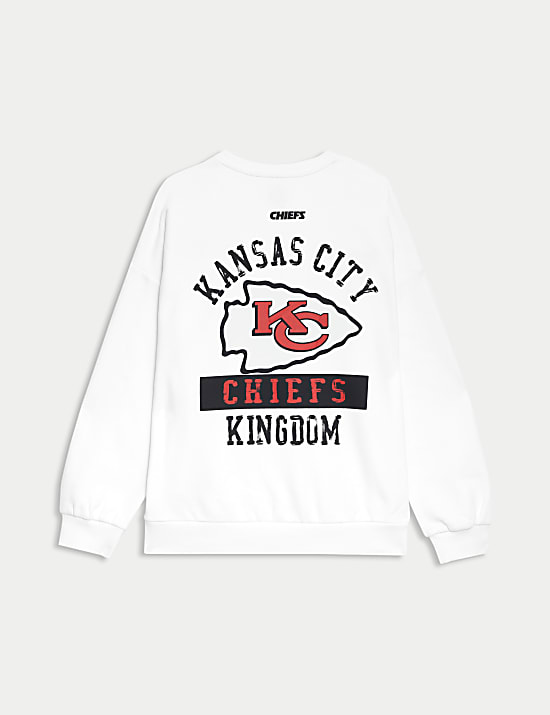 Sweatshirt mit hohem Baumwollanteil und &bdquo;NFL Chiefs&ldquo;-Motiv (6&ndash;16 Jahre)