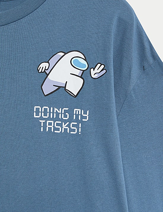 Top 100 % coton &agrave; motif Among Us&trade; (du 6 au 16 ans)