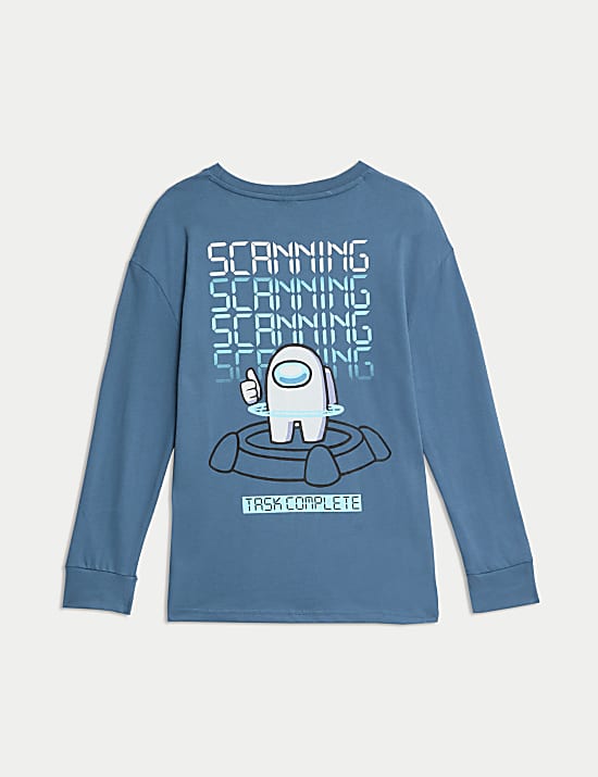 Top 100 % coton &agrave; motif Among Us&trade; (du 6 au 16 ans)