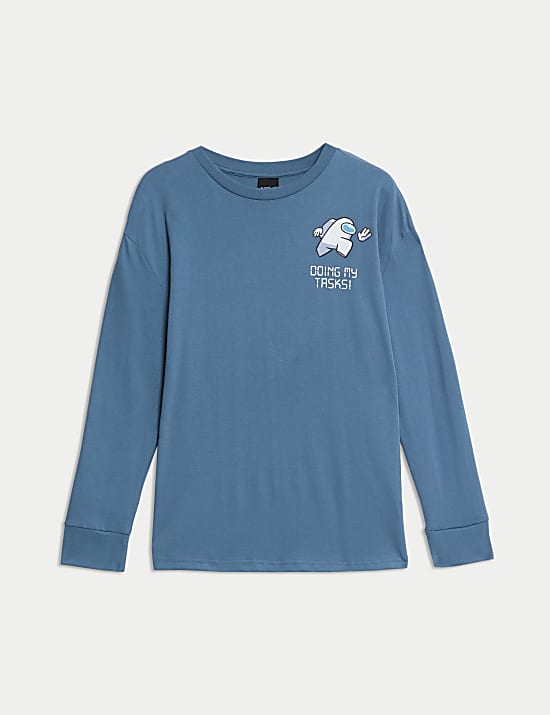 Top 100 % coton &agrave; motif Among Us&trade; (du 6 au 16 ans)