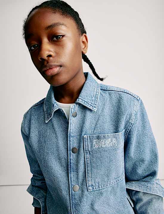 The Doodle Boy Graffiti Denim Jacket (2-16 Yrs)