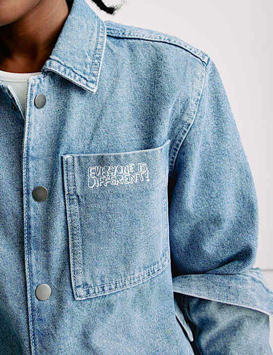 The Doodle Boy Graffiti Denim Jacket (2-16 Yrs)