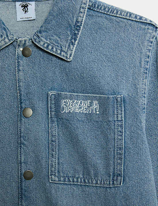 The Doodle Boy Graffiti Denim Jacket (2-16 Yrs)