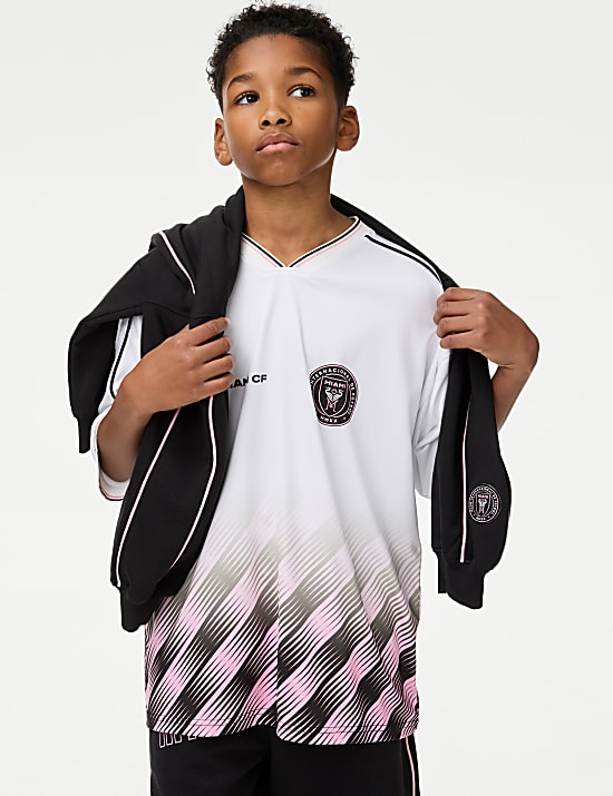 Cotton Rich Inter Miami™ Football T-Shirt (2-16 Yrs)