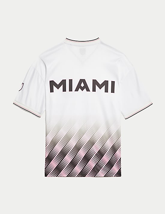 Cotton Rich Inter Miami™ Football T-Shirt (2-16 Yrs)
