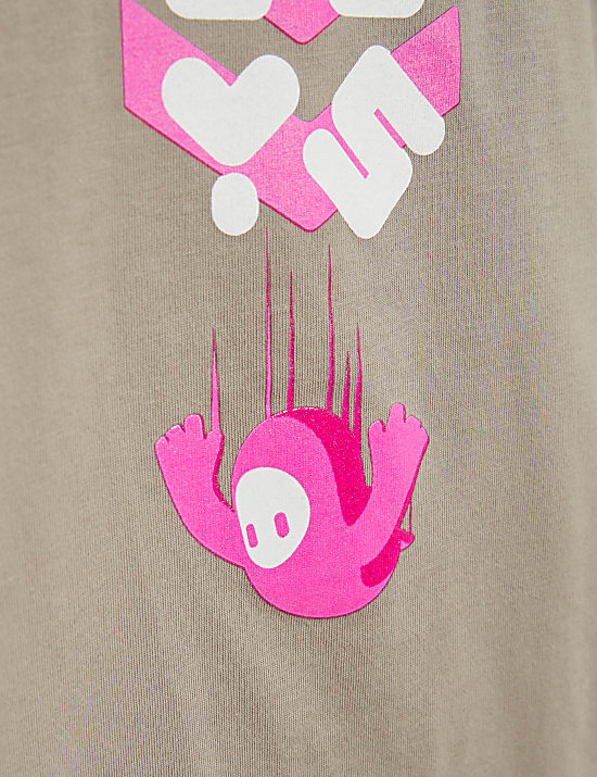 Pure Cotton Fall Guys&trade; T-Shirt (6-16 Yrs)