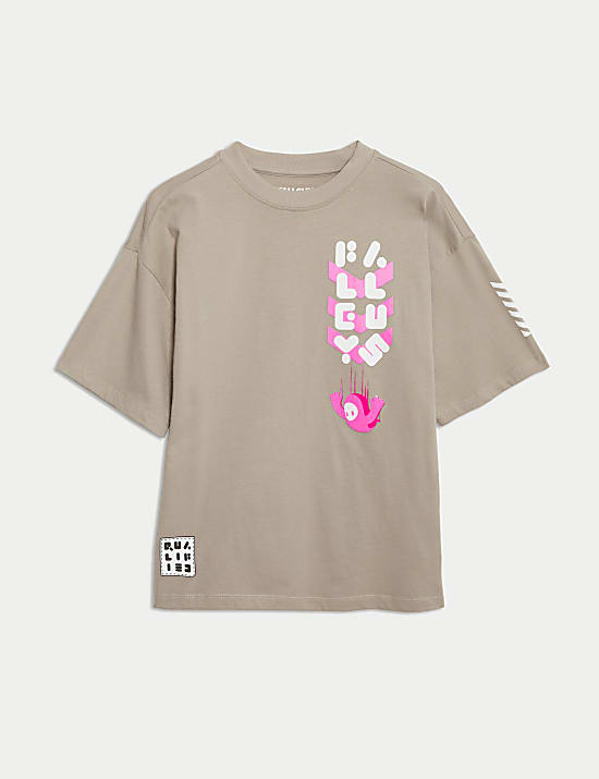 Pure Cotton Fall Guys™ T-Shirt (6-16 Yrs)