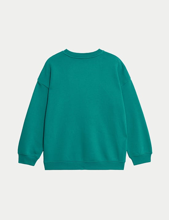 Cotton Rich Garfield Graphic Sweatshirt (6-16 Yrs)