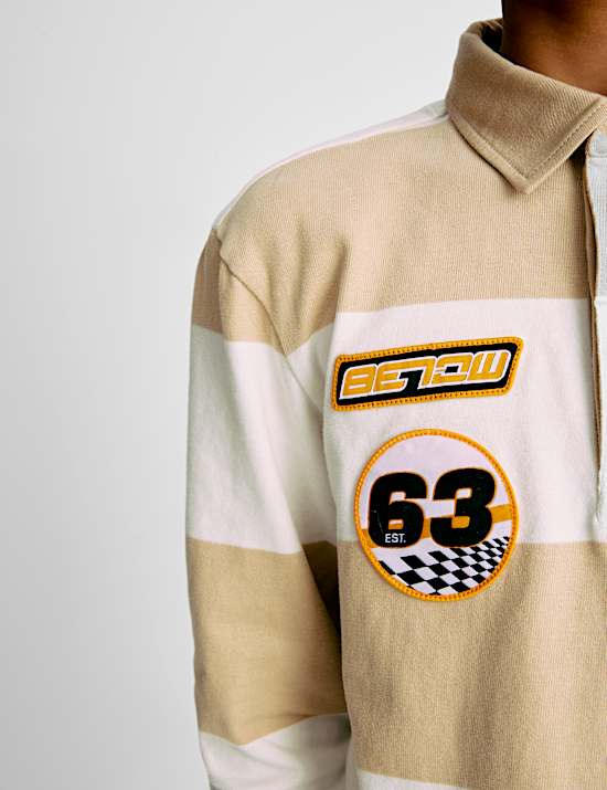 Pure Cotton McLaren F1 Team Rugby Top (6-16 Yrs)