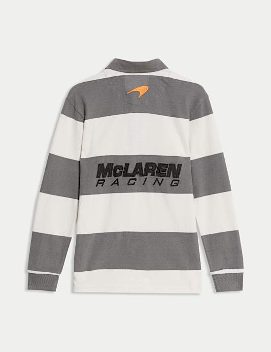 McLaren F1-Team Rugby-Oberteil aus reiner Baumwolle (6–16 J.)