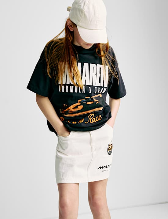 Pure Cotton McLaren F1 Team T-Shirt (2-16 Yrs)
