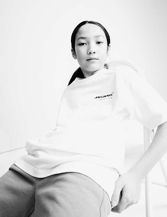 Pure Cotton McLaren F1 Team T-shirt (2-16 Yrs)