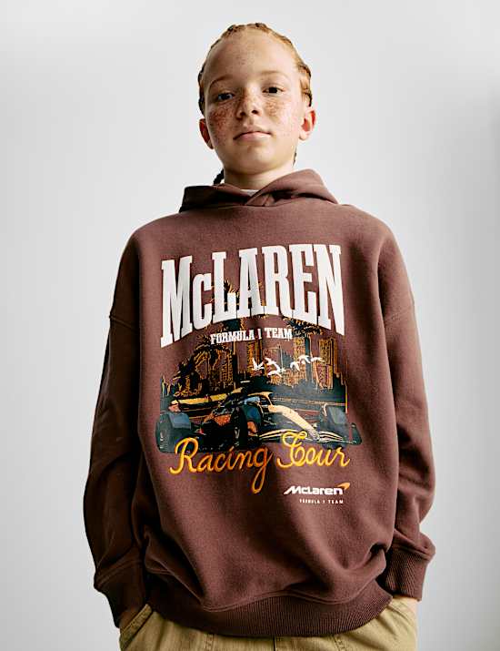 Cotton Rich McLaren F1 Team Hoodie (6-16 Yrs)