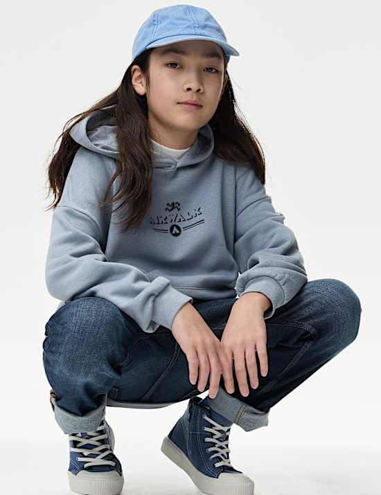 Cotton Rich Airwalk Graphic Hoodie (6-16 Yrs)