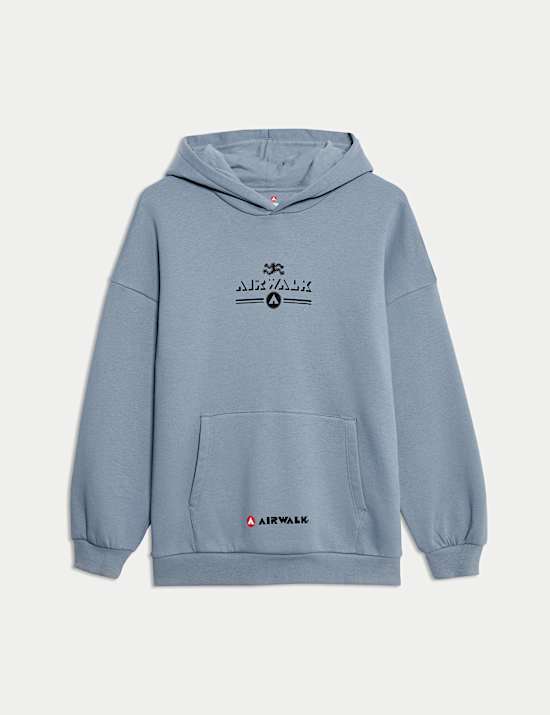 Cotton Rich Airwalk Graphic Hoodie (6-16 Yrs)