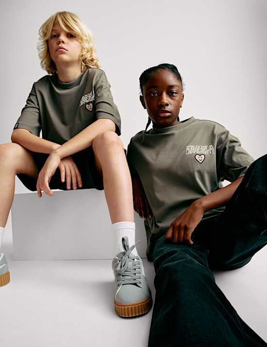 The Doodle Boy Pure Cotton 'Everyone Is Different' T-Shirt (4-16 Yrs)