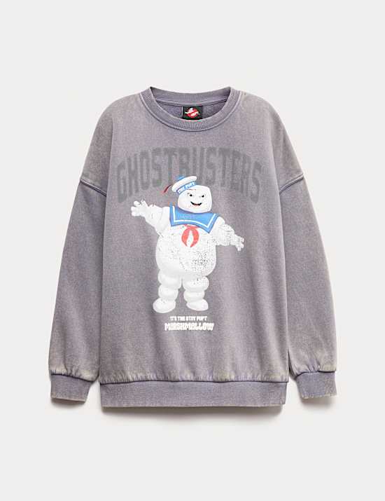 Cotton Rich Ghostbusters™ Sweatshirt (6-16 Yrs)