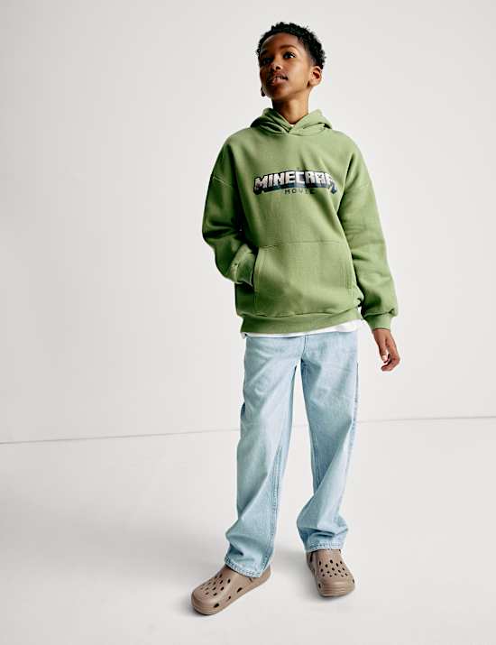 Cotton Rich Minecraft™ Hoodie (8-16 Yrs)
