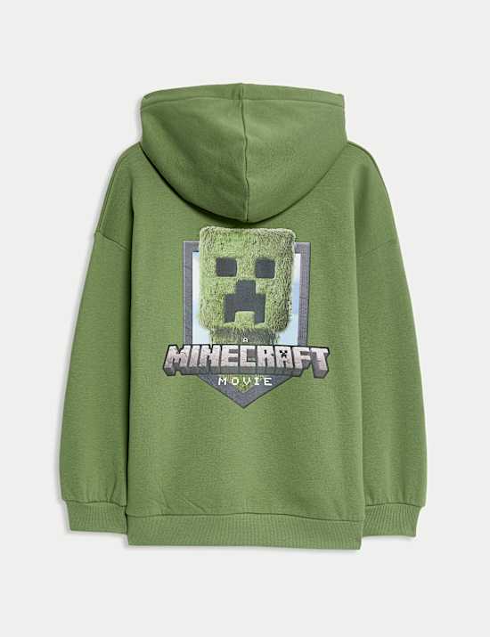 Cotton Rich Minecraft&trade; Hoodie (8-16 Yrs)