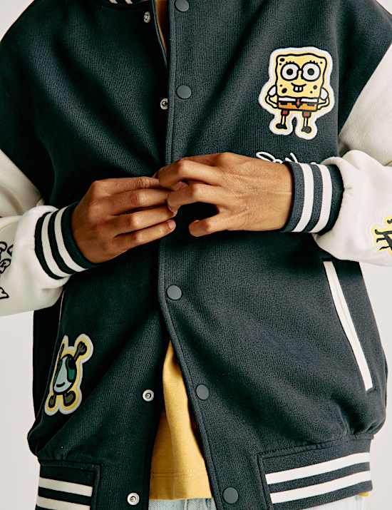 Doodle Boy™ x SpongeBob SquarePants™ Bomber Jacket (4-16 Yrs)