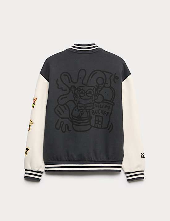 Doodle Boy™ x SpongeBob SquarePants™ Bomber Jacket (4-16 Yrs)