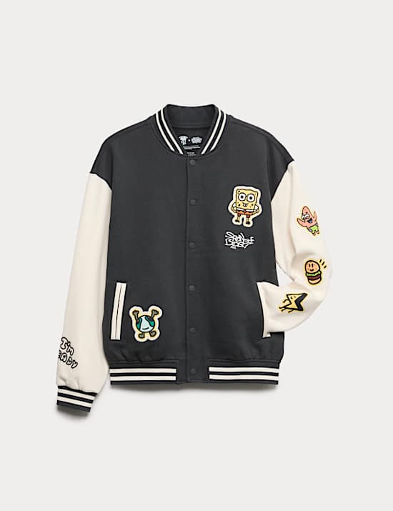 Doodle Boy™ x SpongeBob SquarePants™ Bomber Jacket (2-16 Yrs)