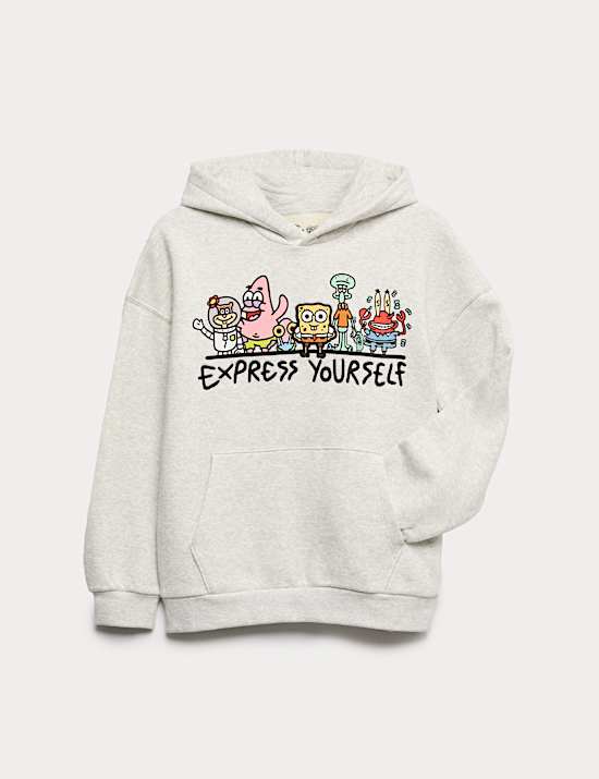 Doodle Boy™ x SpongeBob SquarePants™ Graphic Hoodie (4-16 Yrs)