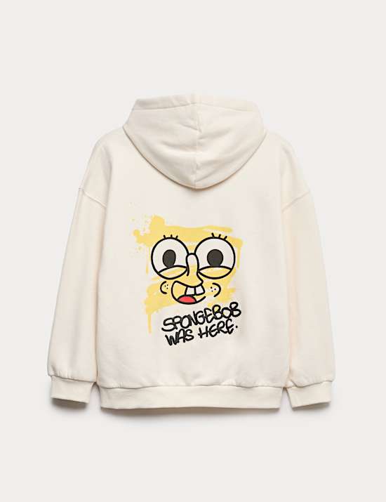 Doodle Boy™ x SpongeBob SquarePants™ Print Hoodie (4-16 Yrs)