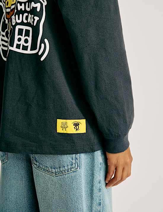 Doodle Boy™ x SpongeBob SquarePants™ Langarmoberteil (2–16 J.)