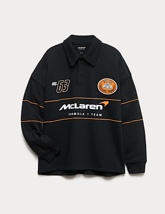 Camisa de rugby de algodón McLaren™ (2-16 años)