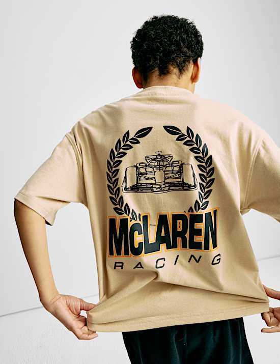 Pure Cotton McLaren F1 Team T-Shirt (2-16 Yrs)