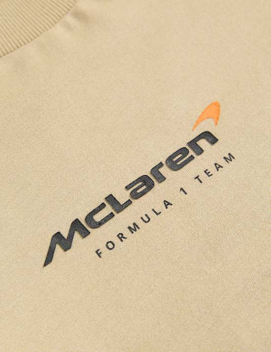 Pure Cotton McLaren F1 Team T-Shirt (2-16 Yrs)
