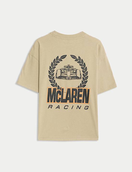 Pure Cotton McLaren F1 Team T-Shirt (2-16 Yrs)