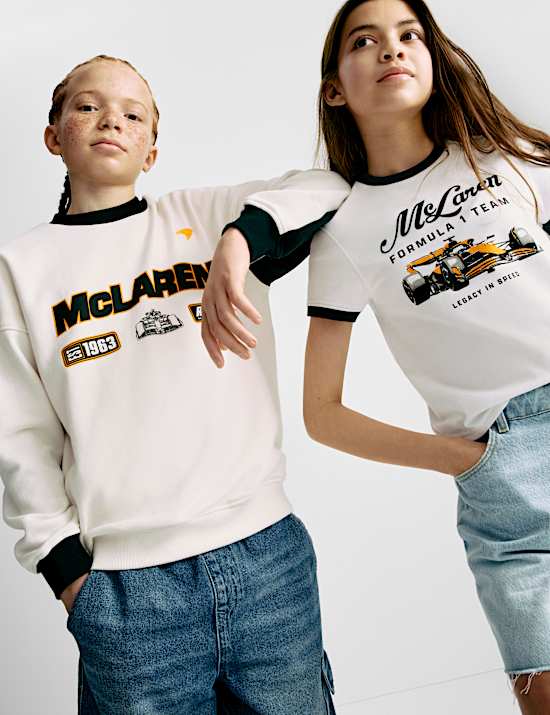 Sudadera 100 % algodón de McLaren F1 Team (2-16 años)