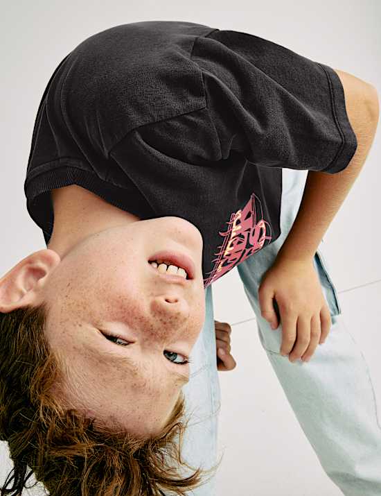 Pure Cotton Stranger Things™ T-Shirt (6-16 Yrs)