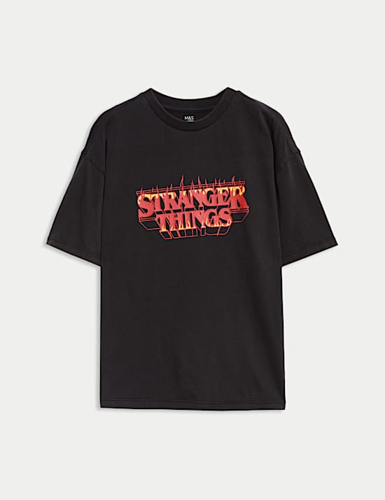 Pure Cotton Stranger Things™ T-Shirt (6-16 Yrs)
