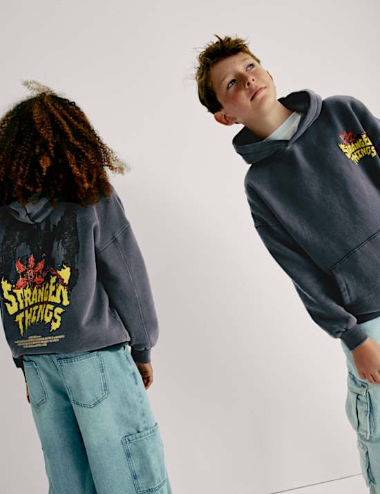 Cotton Rich Stranger Things™ Hoodie (6-16 Yrs)